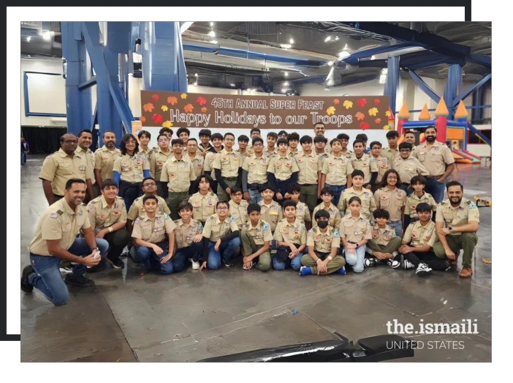 Troop 797 at a community event